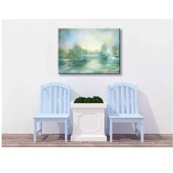 Kirklands Home Outdoor Wall Decor|Lake View Outdoor Canvas Art Print