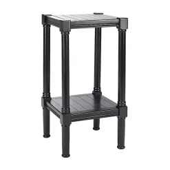 Kirklands Home Accent & End Tables|Landry Carved Legs Accent Table Black