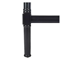 Kirklands Home Accent & End Tables|Landry Carved Legs Accent Table Black