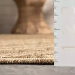 Kirklands Home Outdoor Rugs|Landy Aztec Outdoor Rug, 5x8 Tan