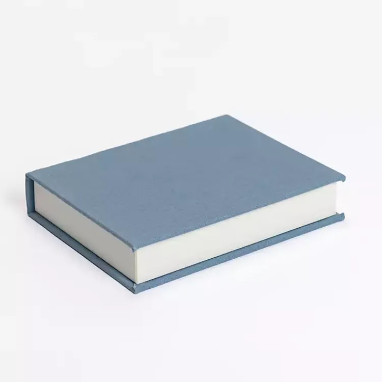 Sale Large Light Linen Book Box Baskets & Boxes
