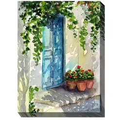 Kirklands Home Outdoor Wall Decor|Late Day Shadows Outdoor Canvas Art Print