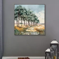 Kirklands Home Canvas Art|Late Summer Path Framed Canvas Art Print