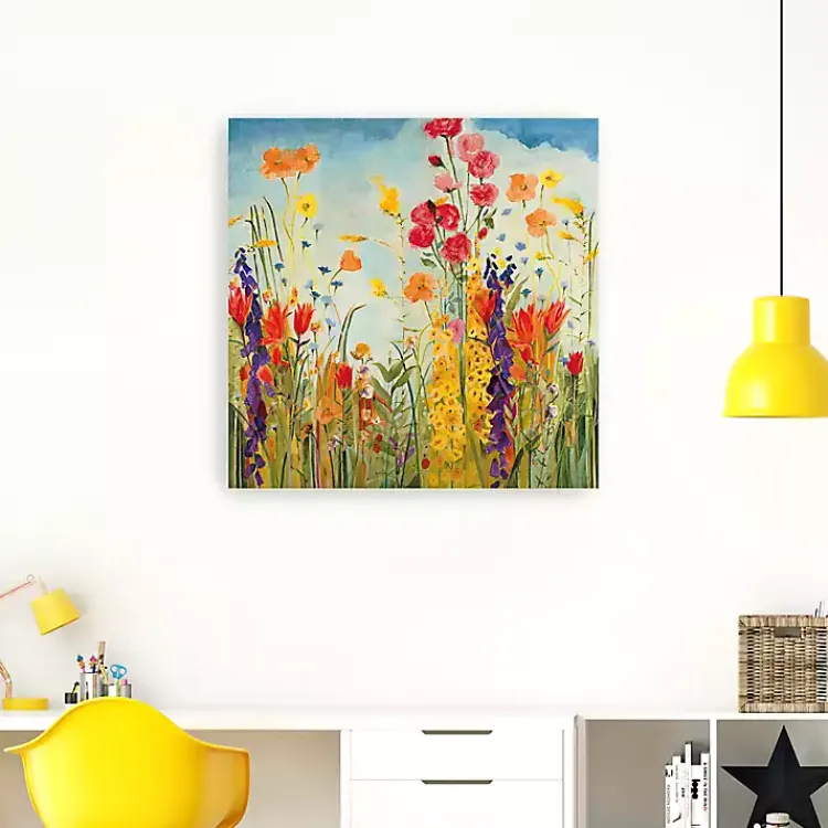 Kirklands Home Canvas Art|Laughter Giclee Canvas Art Print, 40x40 in. Multi