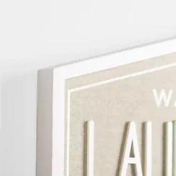 Kirklands Home Wall Quotes & Signs|Laundry & Co. Hexagon Wood Plaque