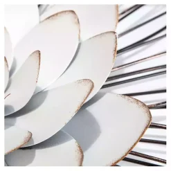 Kirklands Home Wall Plaques|Layered Flower Metal Wall Plaque