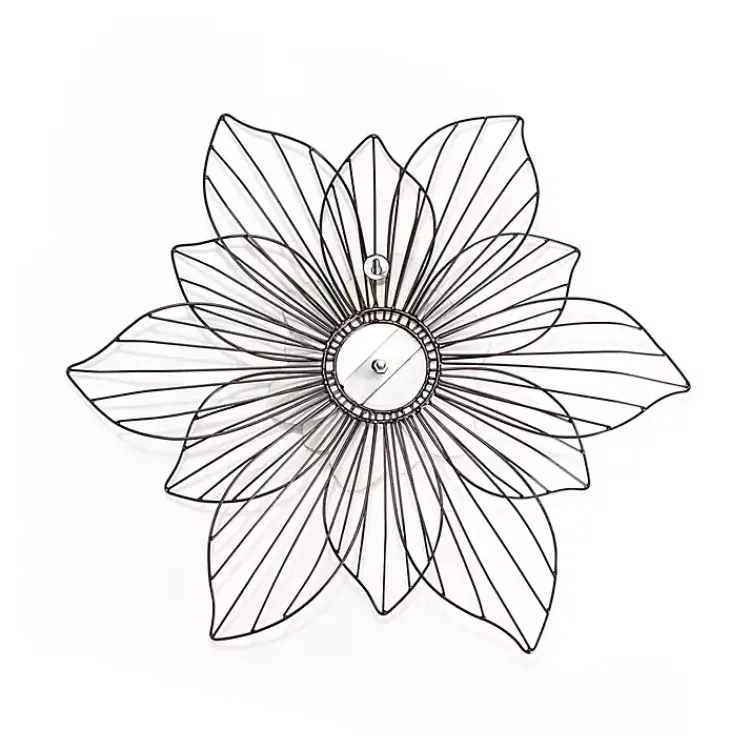 Kirklands Home Wall Plaques|Layered Flower Metal Wall Plaque