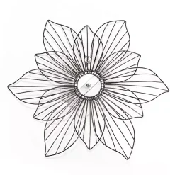 Kirklands Home Wall Plaques|Layered Flower Metal Wall Plaque