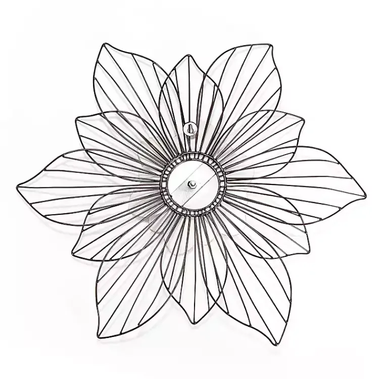 Kirklands Home Wall Plaques|Layered Flower Metal Wall Plaque