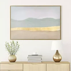 Kirklands Home Canvas Art|Layers Framed Canvas Art Print