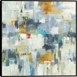 Kirklands Home Canvas Art|Layers of Life II Framed Canvas Art Print