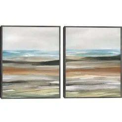 Kirklands Home Canvas Art|Layers of Nature Framed Canvas Art Prints Multi