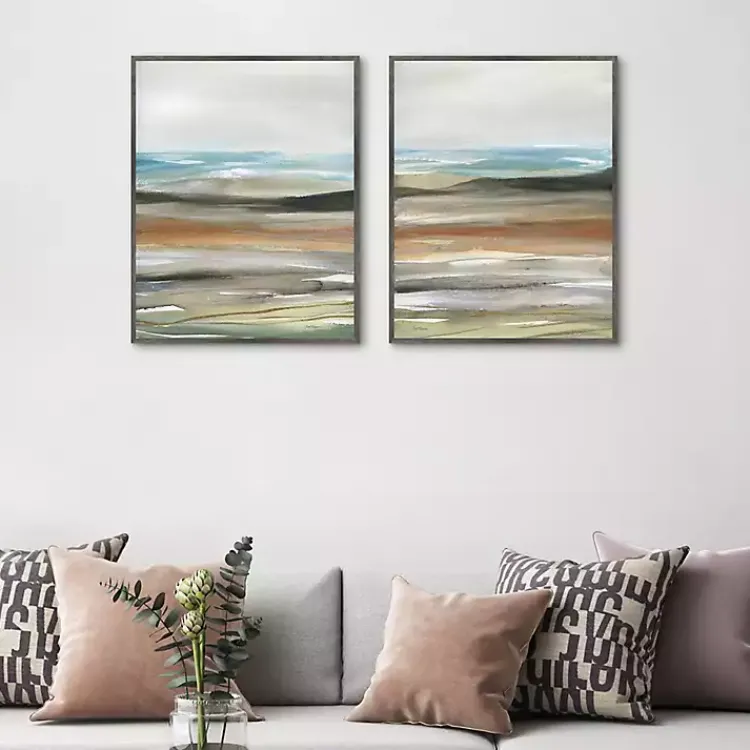 Kirklands Home Canvas Art|Layers of Nature Framed Canvas Art Prints Multi