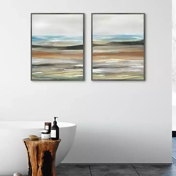 Kirklands Home Canvas Art|Layers of Nature Framed Canvas Art Prints Multi