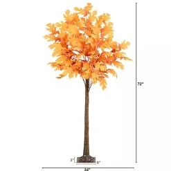 Online LED Autumn Maple Tree, 6 ft. Fall