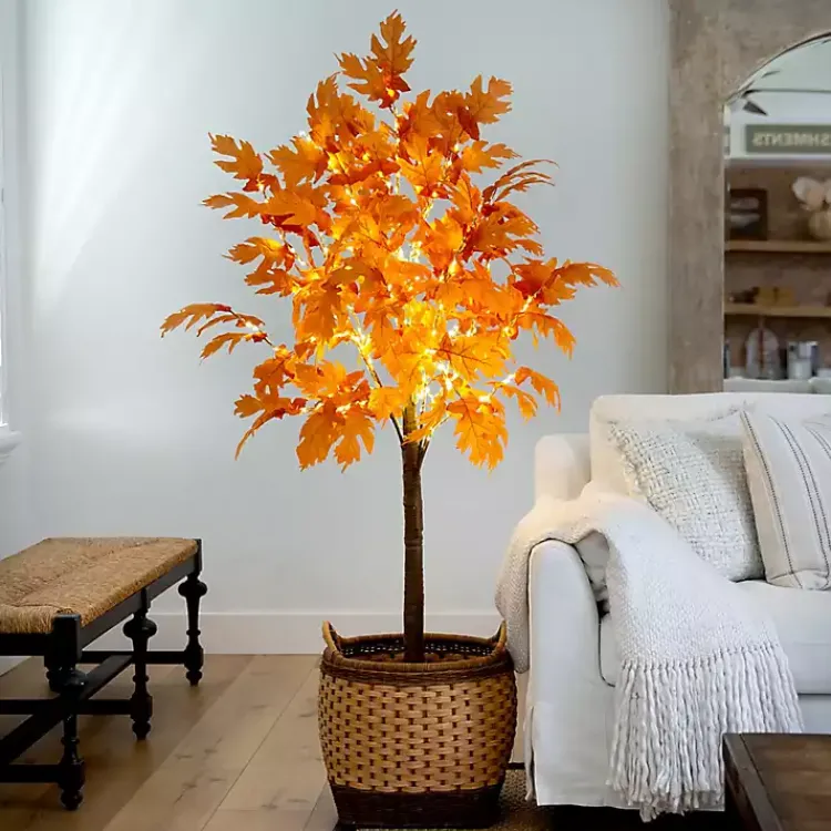 Online LED Autumn Maple Tree, 6 ft. Fall
