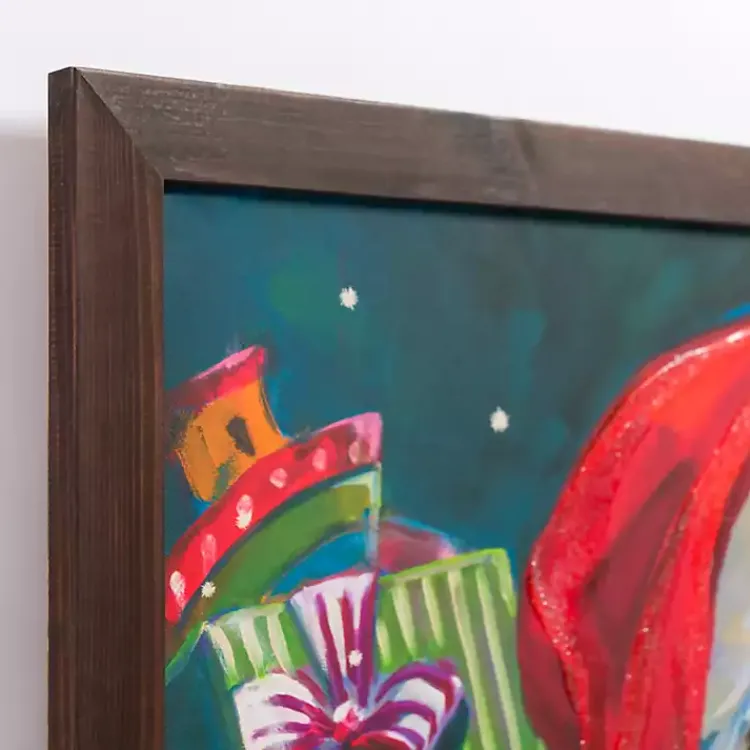 Discount LED Believe Jolly Framed Art Print Christmas Art & Wall Decor