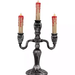 New LED Bloody Skull Halloween Candelabra Halloween