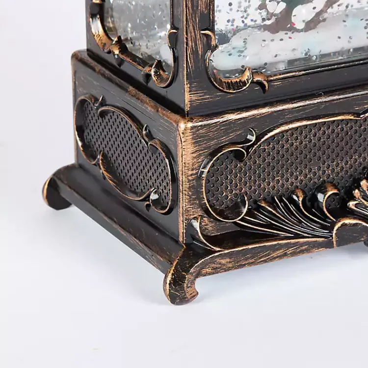 Clearance LED Cardinals on Branch Christmas Water Globe Christmas Decorations