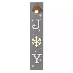 LED Christmas Joy Easel Porch Board Outdoor Christmas Decorations