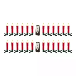 Online LED Clip-On Taper Candles, Set of 24 Christmas Tree Decorations