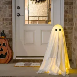Discount LED Fabric Ghost Decoration, 30 in. Halloween