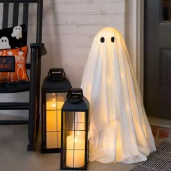 Discount LED Fabric Ghost Decoration, 30 in. Halloween