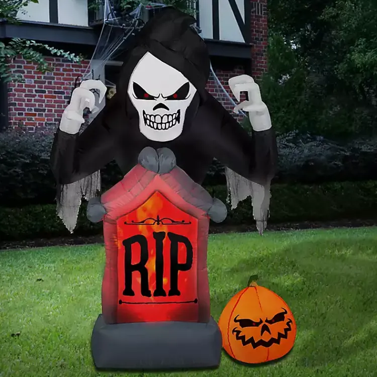 Outlet LED Grim Reaper Outdoor Halloween Inflatable Halloween
