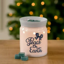 LED Peace on Earth Wax Warmer Home Fragrance