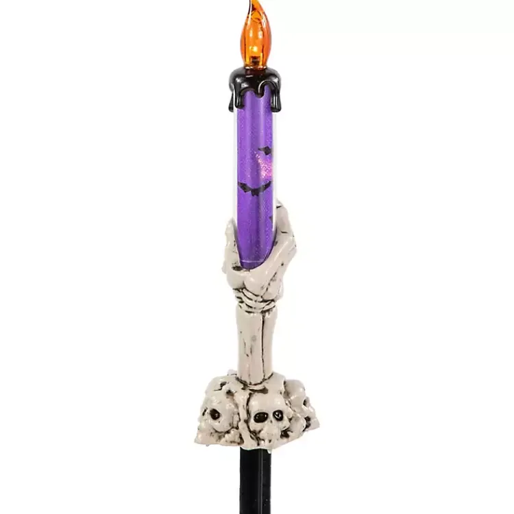 Online LED Skeleton Hand Candles, Set of 6 Halloween