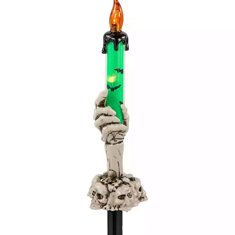 Online LED Skeleton Hand Candles, Set of 6 Halloween