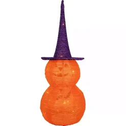 Outlet LED Stacked Jack O Lanterns Outdoor Decoration Halloween