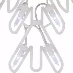 Best LED and Blue Snowflake Decoration, 15 in. Christmas Art & Wall Decor