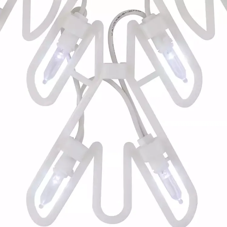 Best LED and Blue Snowflake Decoration, 15 in. Christmas Art & Wall Decor