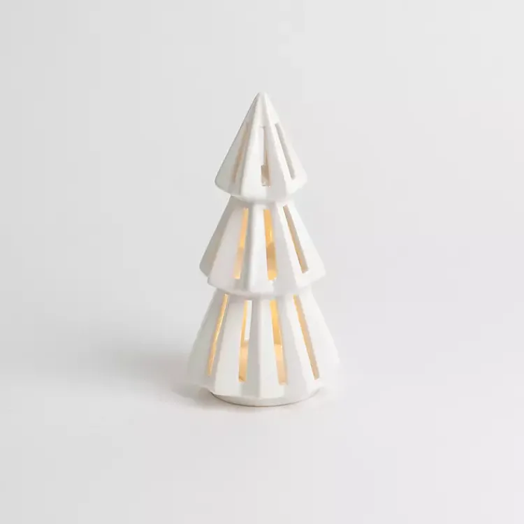 Sale LED Geometric Christmas Tree, 7 in. Christmas Decorations