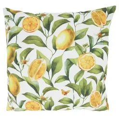 Kirklands Home Outdoor Cushions & Pillows|Lemon Blooms Outdoor Pillow