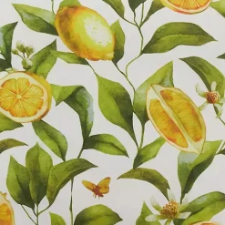 Kirklands Home Outdoor Cushions & Pillows|Lemon Blooms Outdoor Pillow