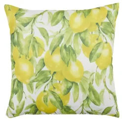 Kirklands Home Outdoor Cushions & Pillows|Lemon Burst Outdoor Pillow