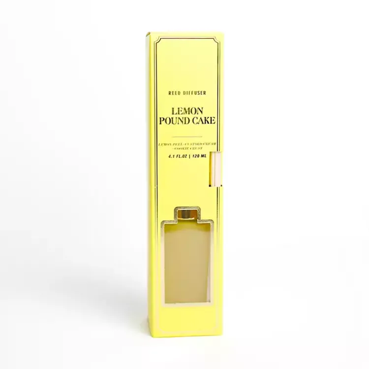 Hot Lemon Pound Cake Diffuser Set Home Fragrance