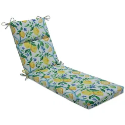 Kirklands Home Outdoor Cushions & Pillows|Lemon Vines Chaise Cushion