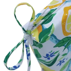 Kirklands Home Outdoor Cushions & Pillows|Lemon Vines Outdoor Bench Cushion