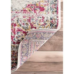 Kirklands Home Area Rugs|Leola Vintage Medallion Area Rug, 5x8 Multi
