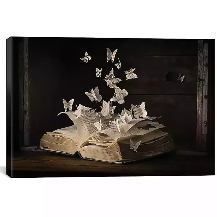 Kirklands Home Canvas Art|Lepidopterology Canvas Art Print