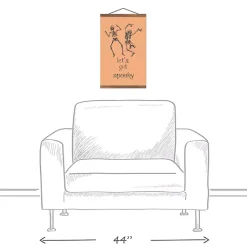 Outlet Let's Get Spooky Halloween Wall Art Halloween