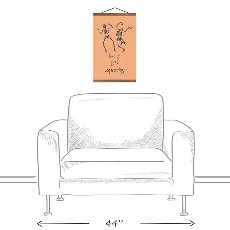 Outlet Let's Get Spooky Halloween Wall Art Halloween