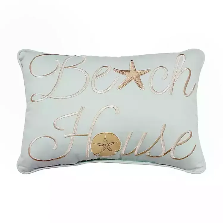 Outlet Light Beach House Lumbar Pillow Pillows