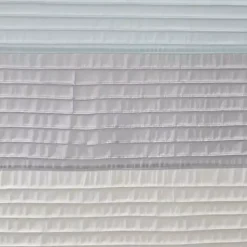 Kirklands Home Shower Curtains|Light Colorblock Silky Shower Curtain Blue