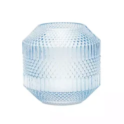 Clearance Light Geometric Glass Vase, 6 in. Vases
