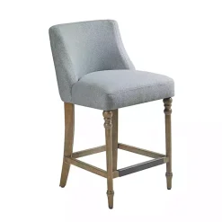 Kirklands Home Bar Stools & Counter Height Stools|Light Martha Stewart Delaney Counter Stool Blue