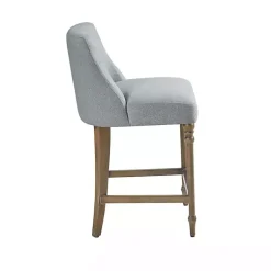 Kirklands Home Bar Stools & Counter Height Stools|Light Martha Stewart Delaney Counter Stool Blue